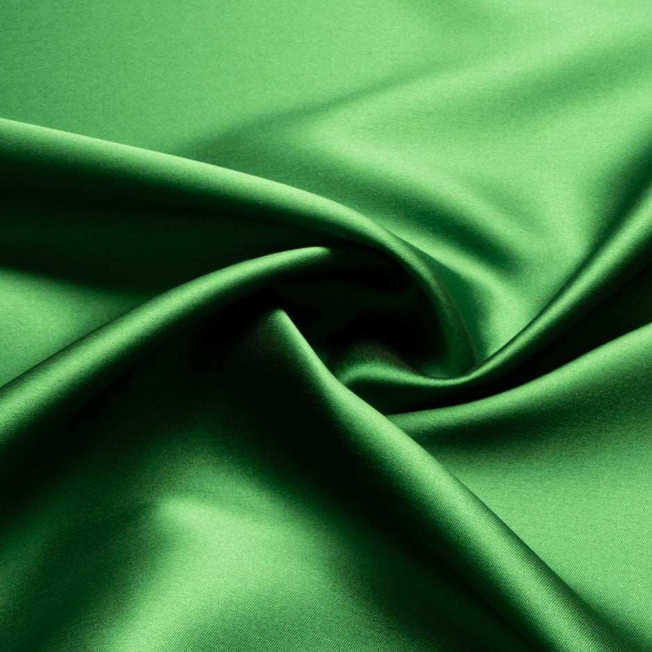 Apple Green Silk Blend Mikado