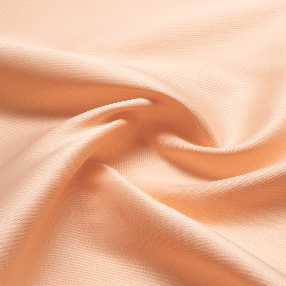 Soft Peach Silk Blend Mikado