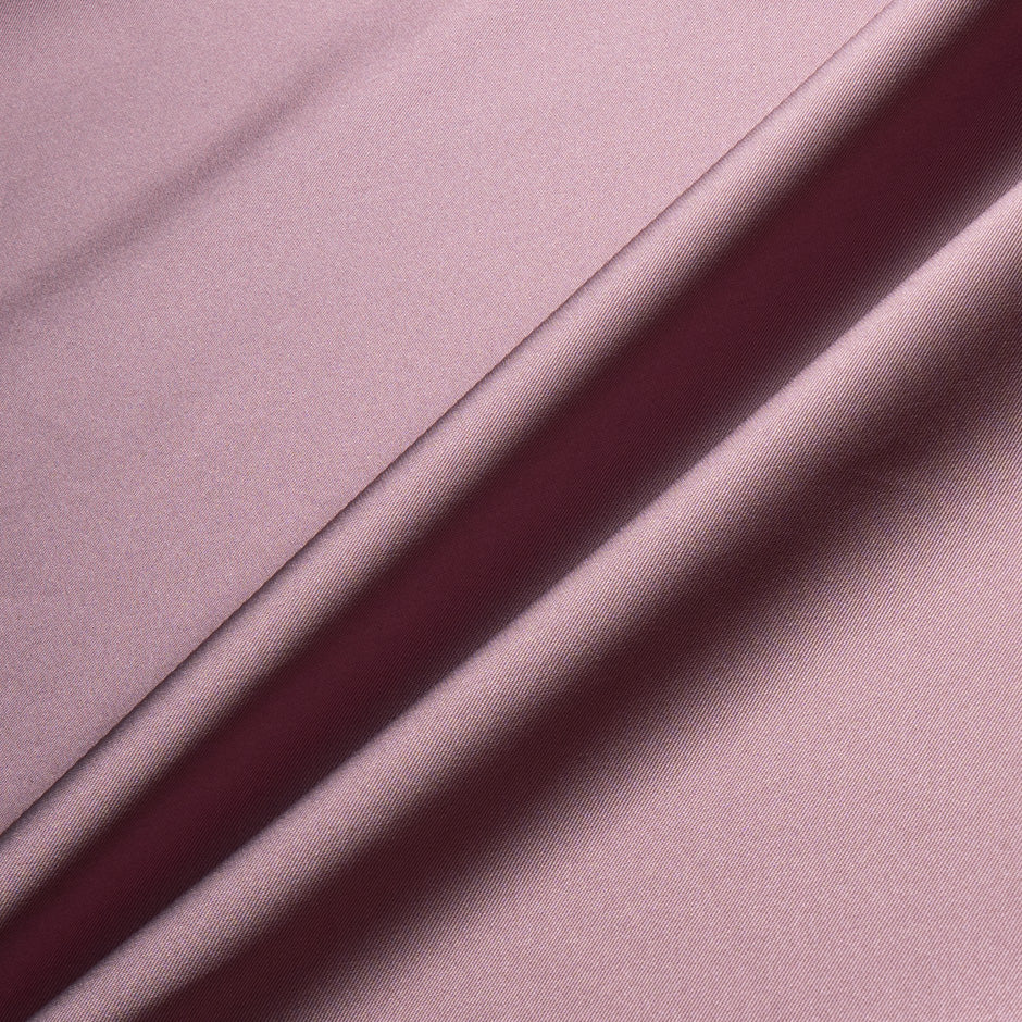 Muted Plum Silk Blend Mikado