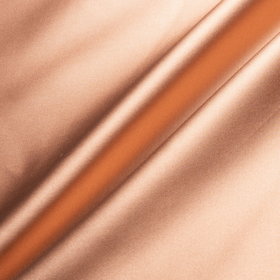Dusty Peach Pure Silk Mikado