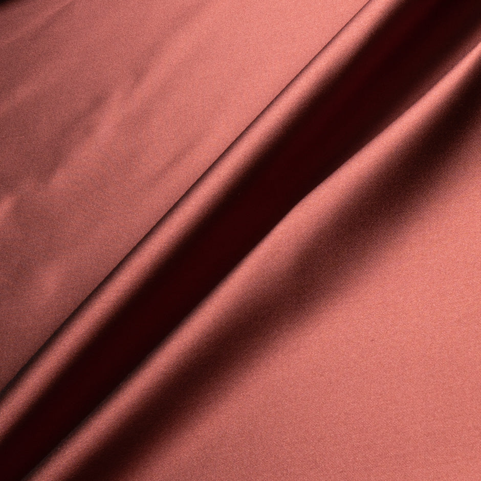 Gold & Berry Double Faced Silk Mikado