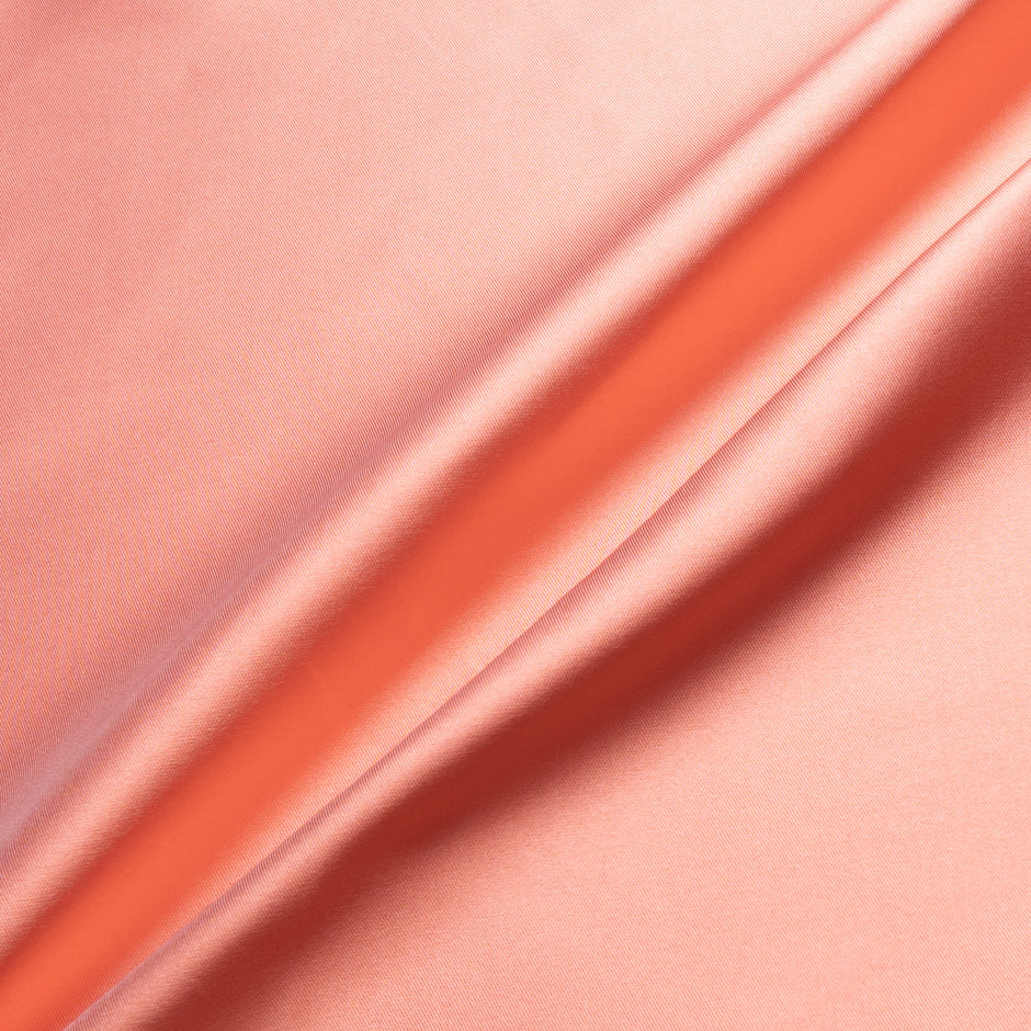 Salmon Pink Pure Silk Mikado