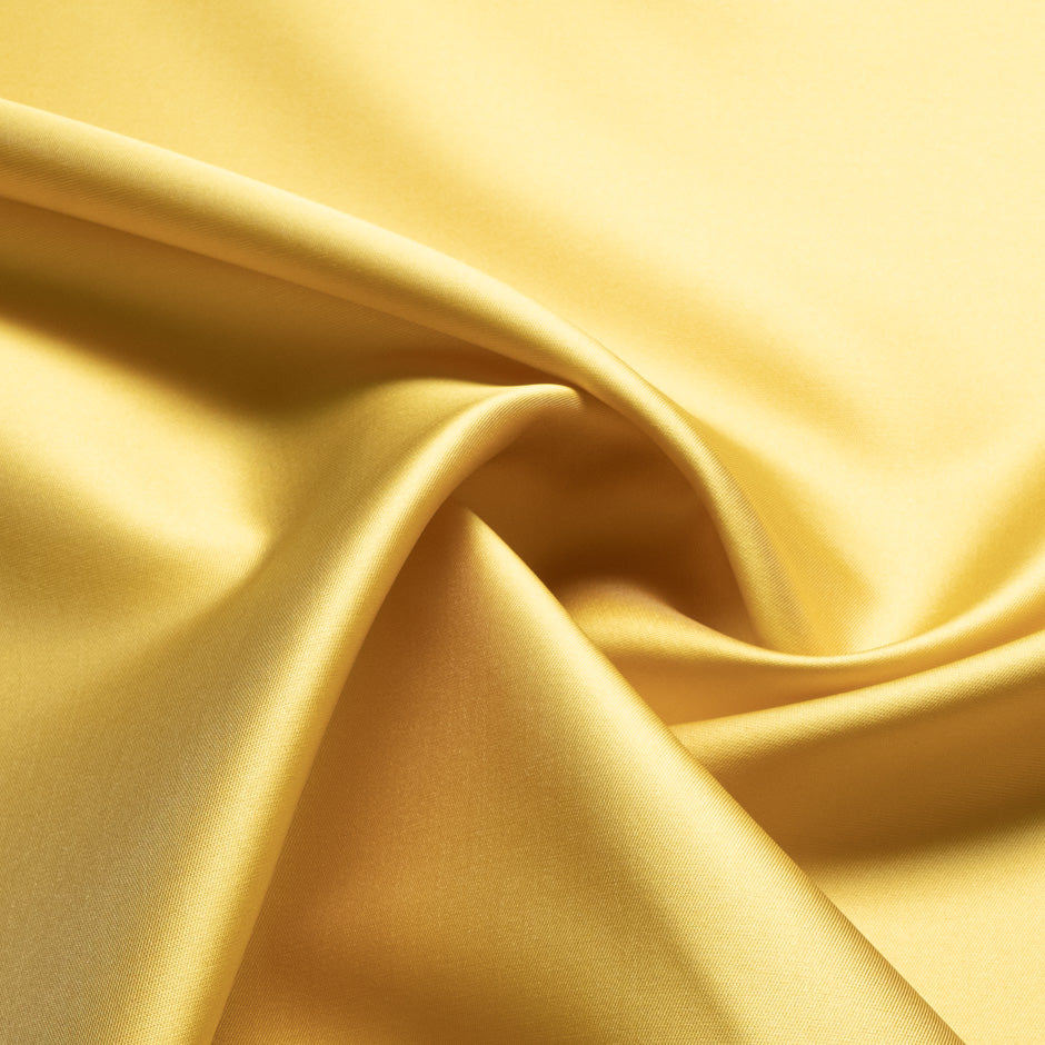 Yellow Gold Silk Blend Mikado