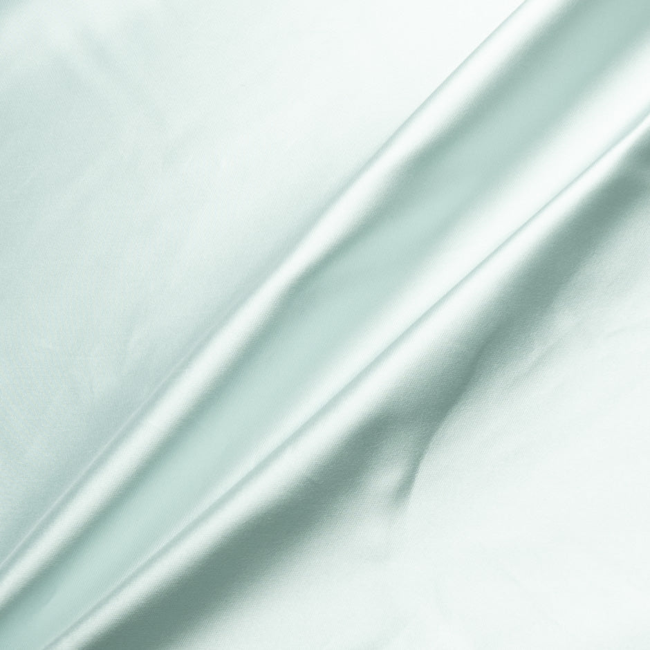 Ice Blue Pure Silk Mikado