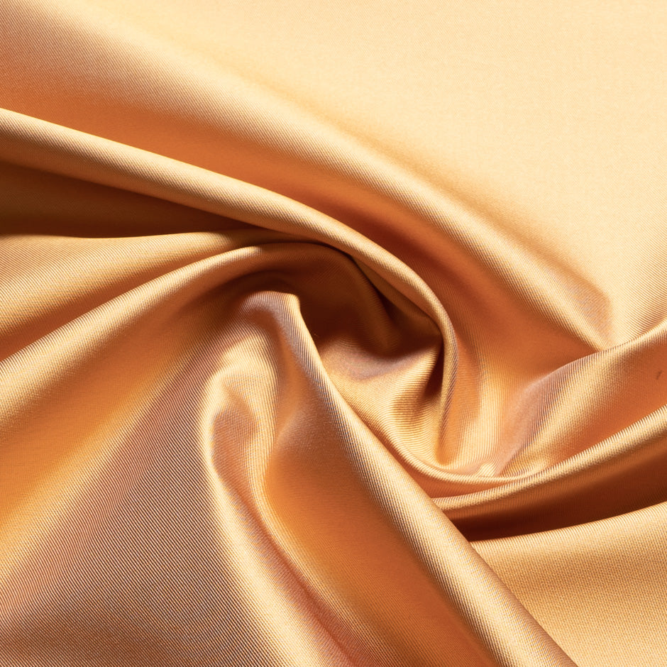 Orange Sorbet Pure Silk Mikado