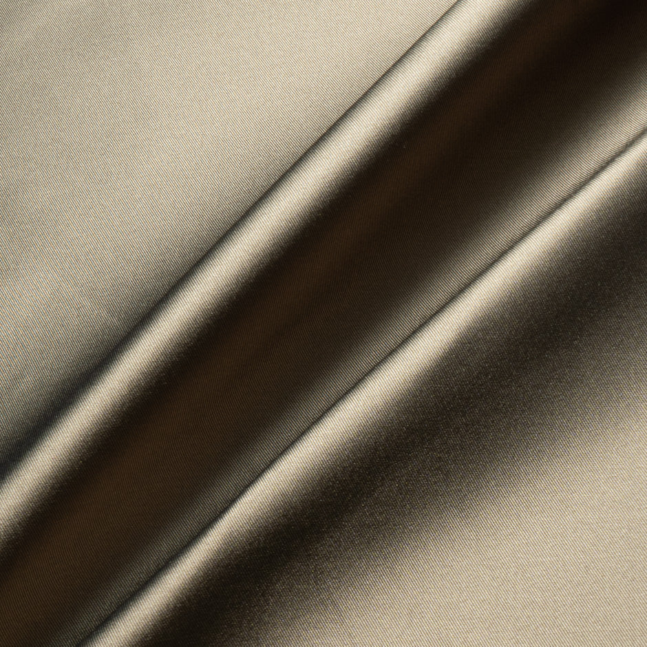 Fuchsia Pink & Taupe Double Faced Silk Mikado