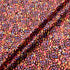 Multi 'Droplet' Printed Bordeaux Cotton Gaberdine