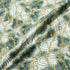 Sage Green Chain & Leopard Printed Stretch Cotton