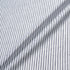 Ink Blue & White Candy Striped Handkerchief Linen