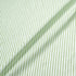 Green & White Candy Striped Handkerchief Linen