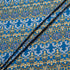 Blue Patterned Viscose Jersey