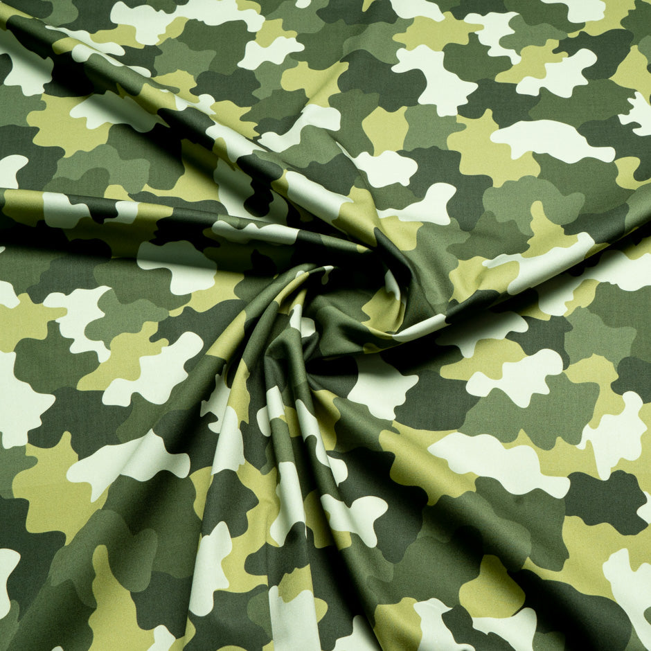 Camouflage Printed Pure Cotton