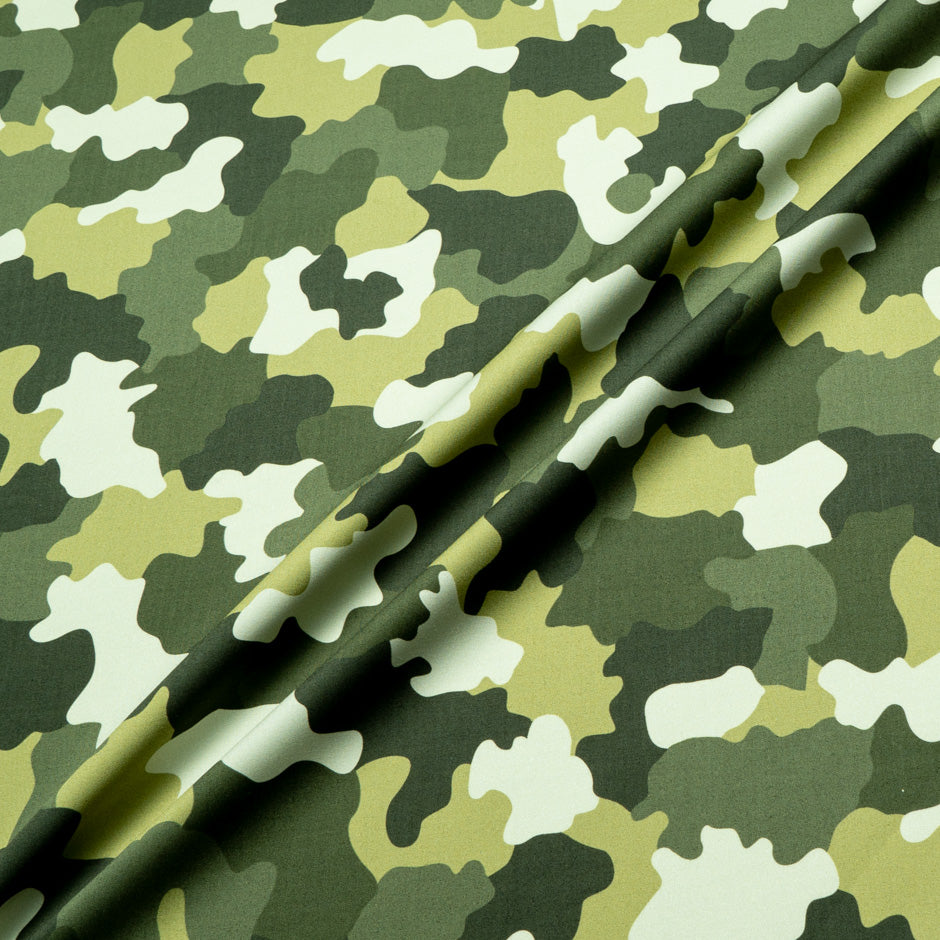 Camouflage Printed Pure Cotton
