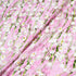 Lily of the Valley Printed Pink Silk Blend Devoré Velvet