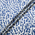 Blue Abstract Animal Printed Double Silk Twill