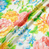 Multi-Coloured Floral Double Silk Twill