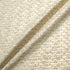 Gold Laminated Beige Embroidered Handkerchief Linen