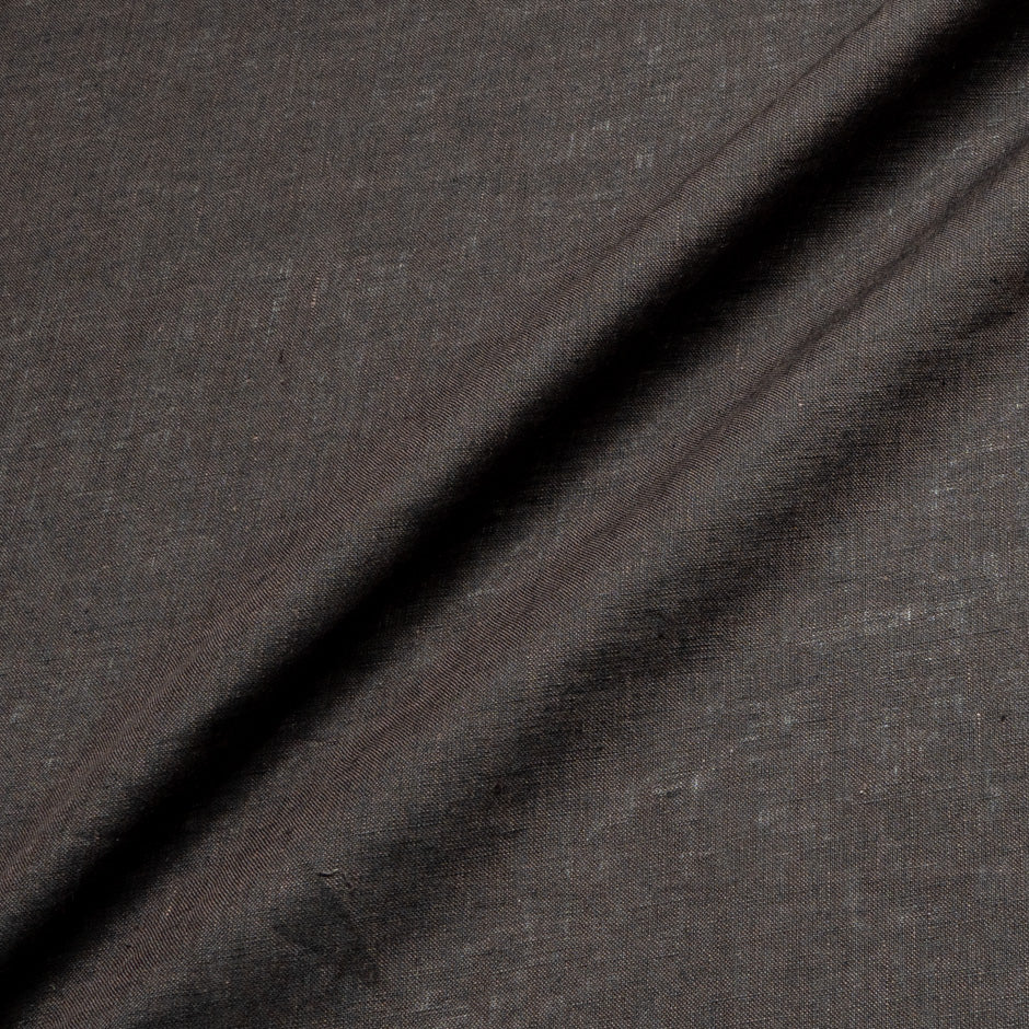 Dark Brown Handkerchief Pure Linen