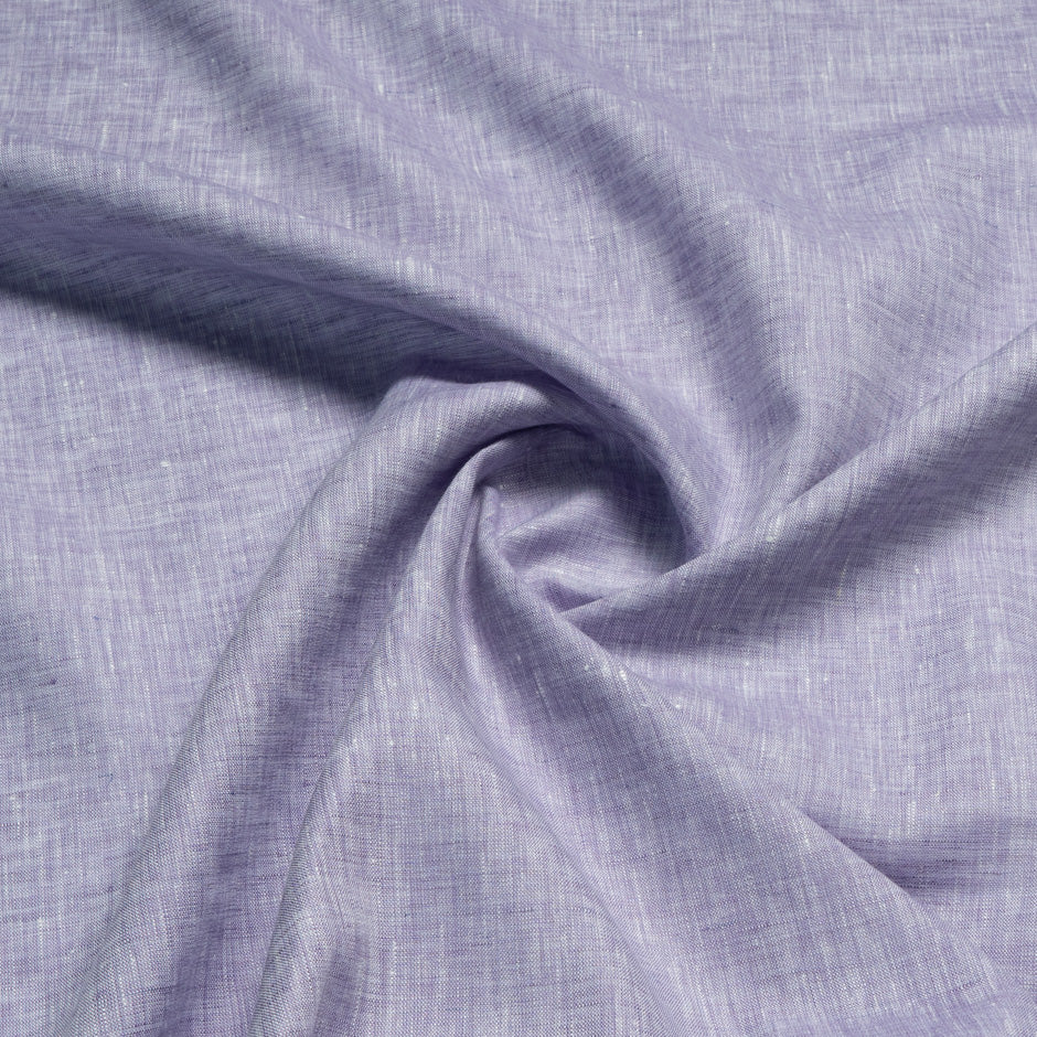 Lilac Two-Tone Handkerchief Pure Linen