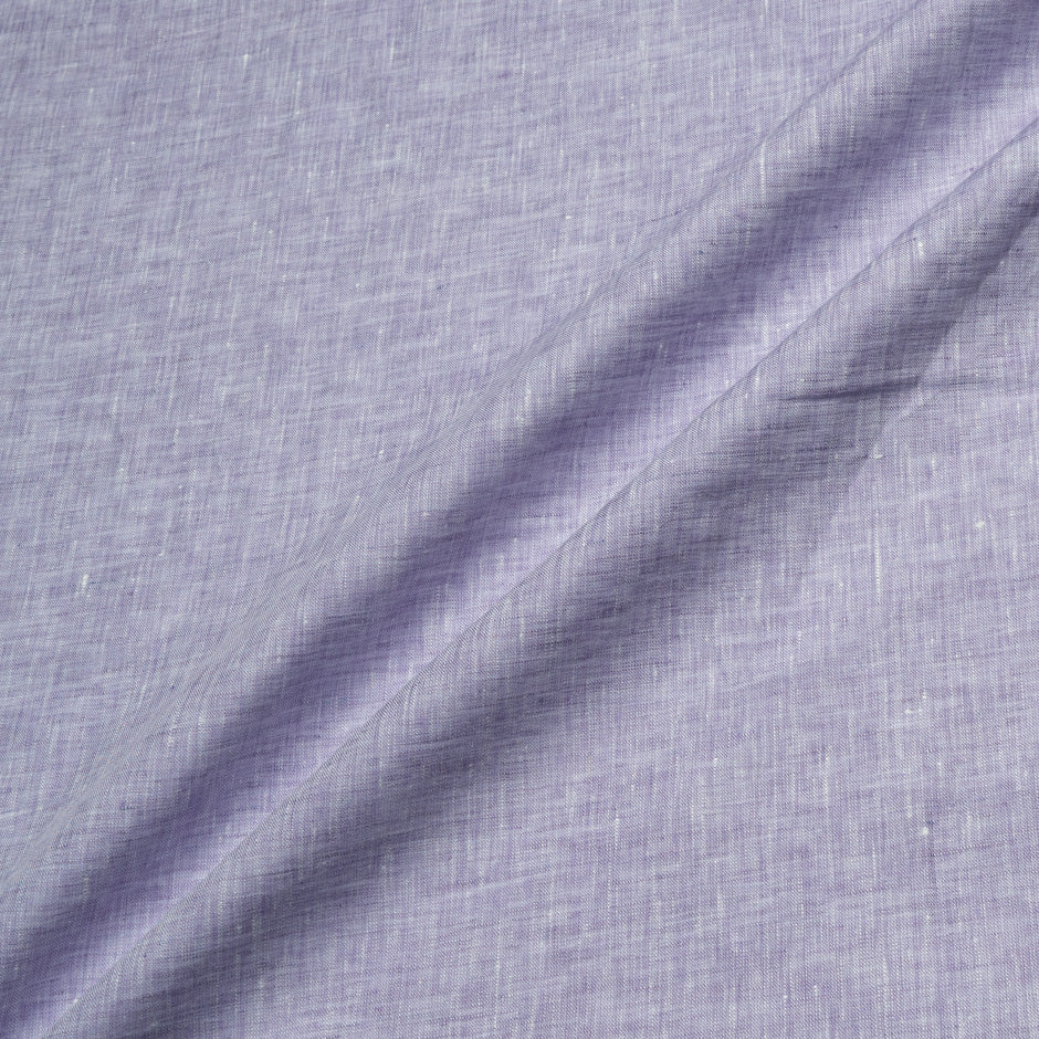 Lilac Two-Tone Handkerchief Pure Linen