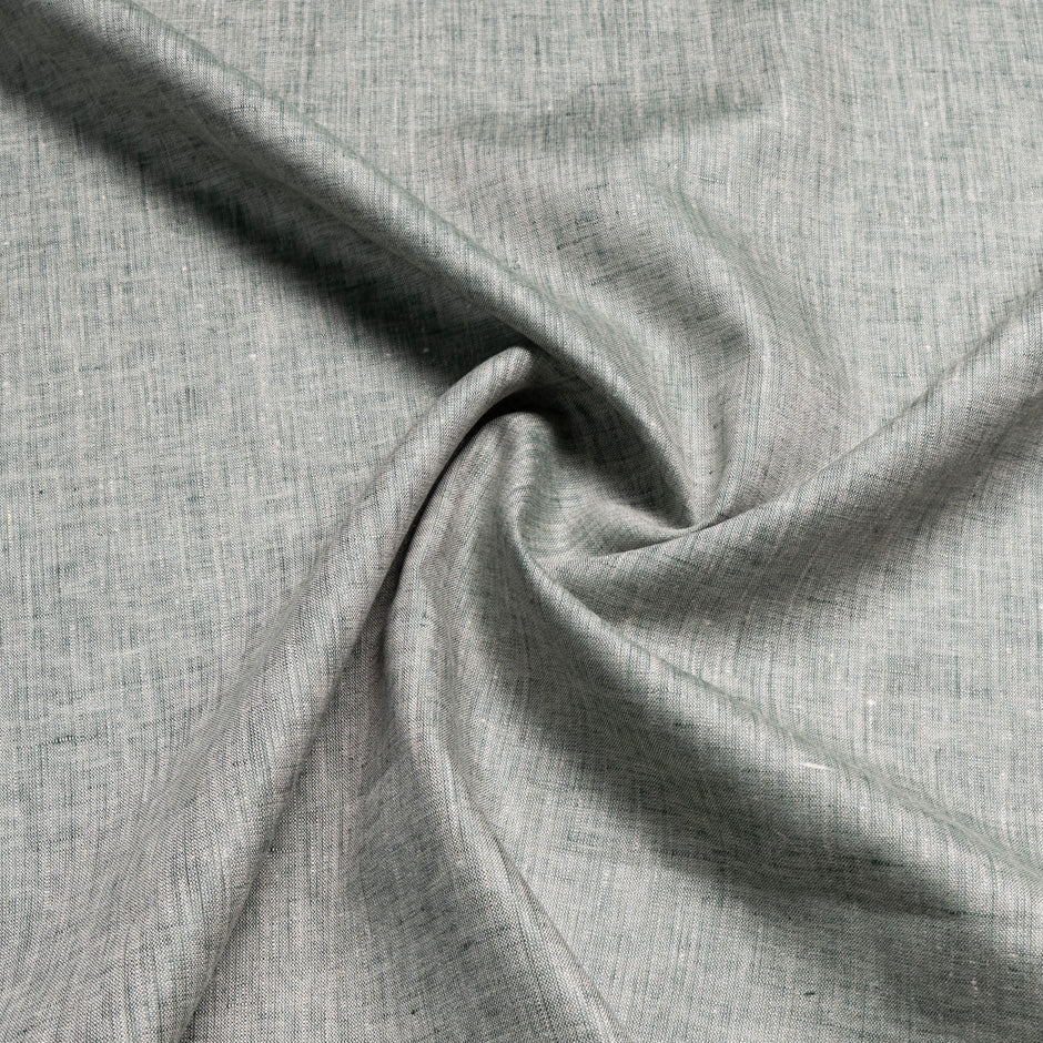 Two-Tone Grey & Beige Handkerchief Pure Linen