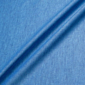 Rich Blue Handkerchief Pure Linen (A 2m Piece)