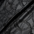 Black Metallic Jacquard Organza