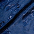 Navy Blue Metallic Floral Jacquard Organza