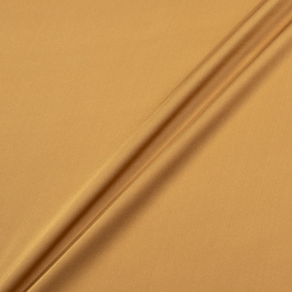 Caramel Silk Satinised Chiffon