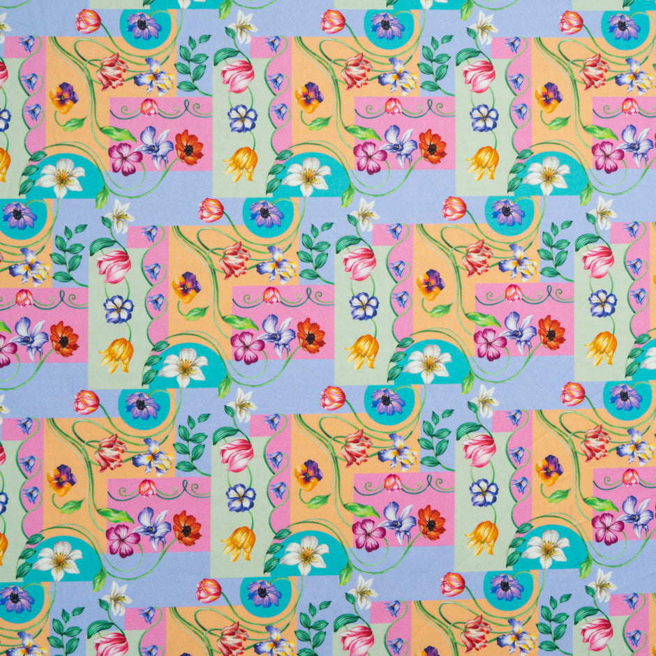 Floral & Patchwork Printed Pure Cotton