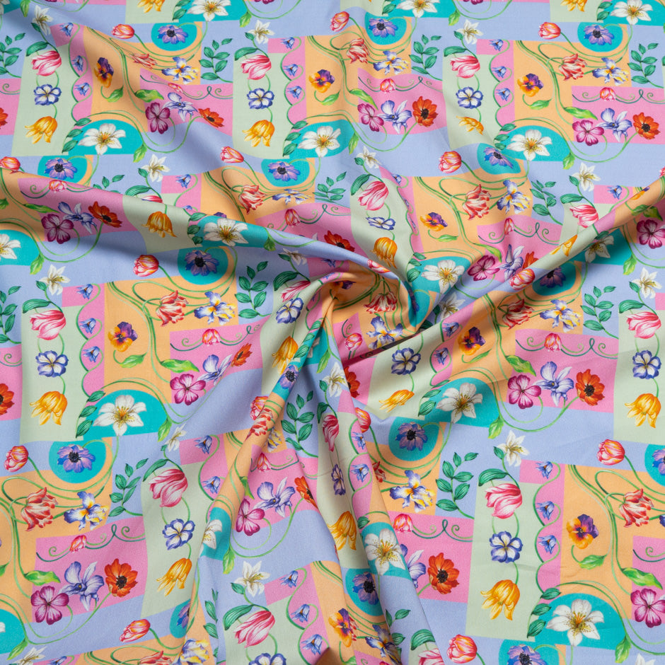 Floral & Patchwork Printed Pure Cotton