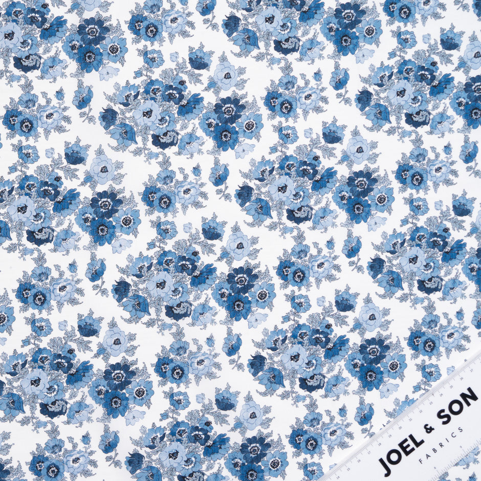 'Madelines Posy' Liberty Cotton Piccadilly Poplin