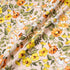 Orange & Yellow Floral Printed Luxury Cotton (A 3m Piece)