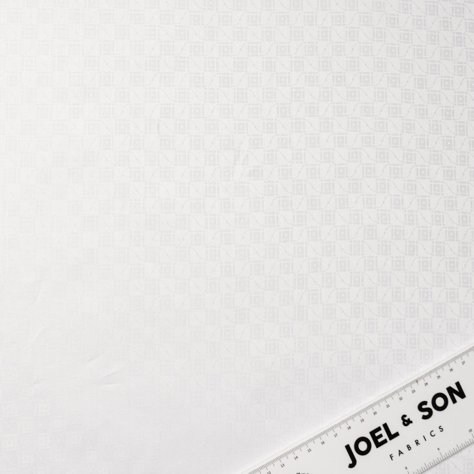 Fine Square Jacquard Pure Cotton