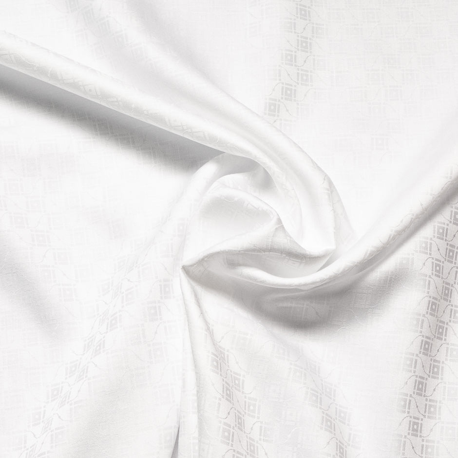 Fine Square Jacquard Pure Cotton