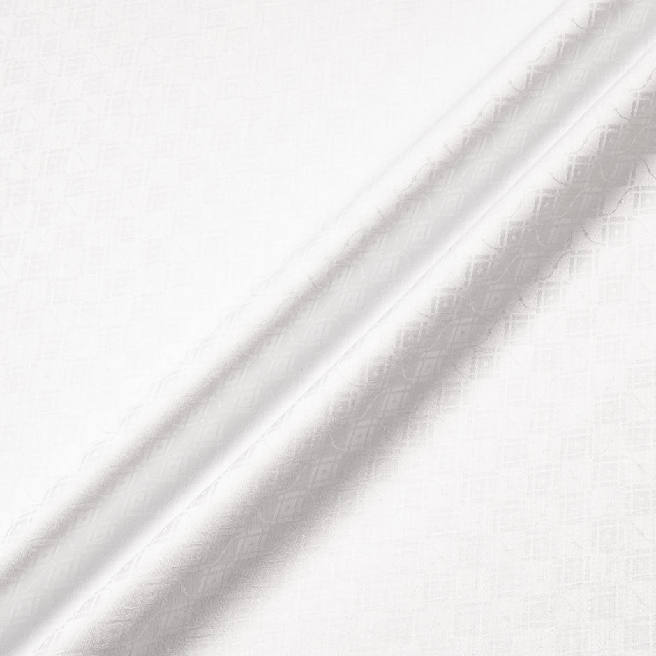 Fine Square Jacquard Pure Cotton