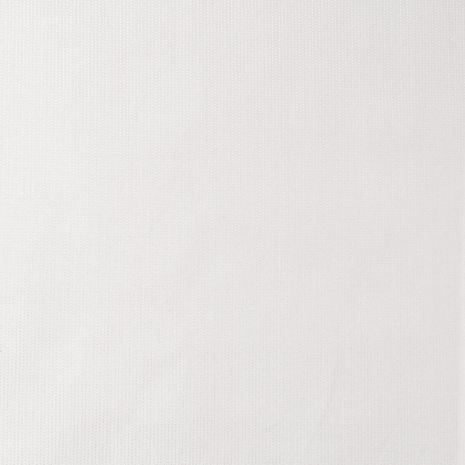 White 'Stitched' Jacquard Pure Shirting Cotton