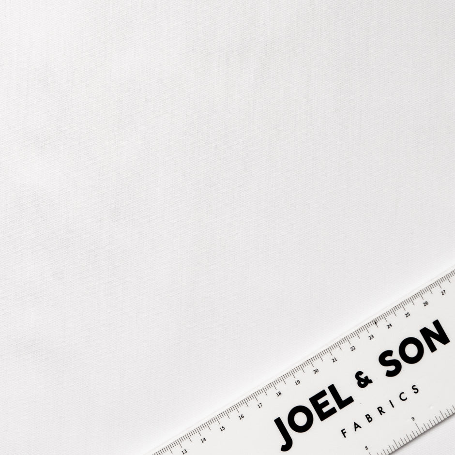 White Cotton Ultra Lightweight Piqué Cotton