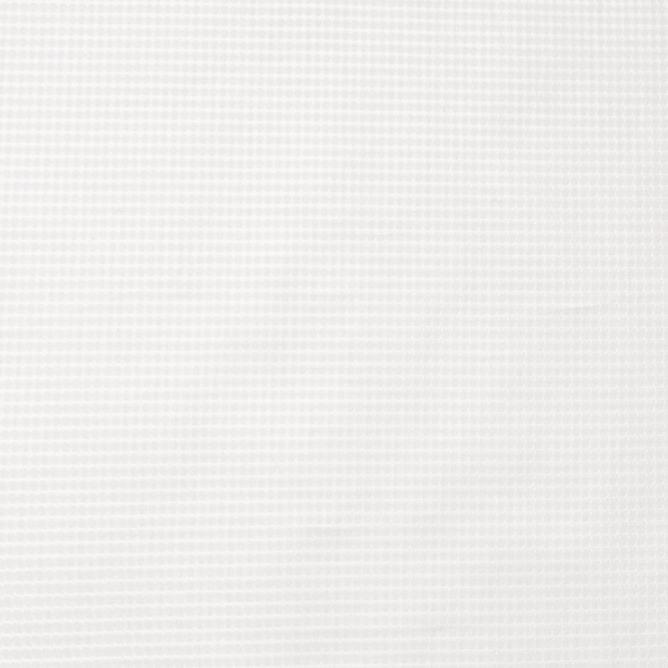 White Ultra Fine Mesh Jacquard Pure Cotton