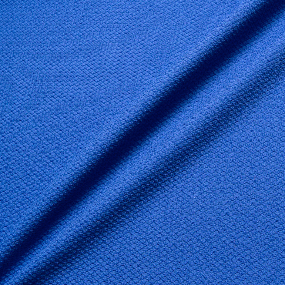 Royal Blue Cotton Blend Piqué