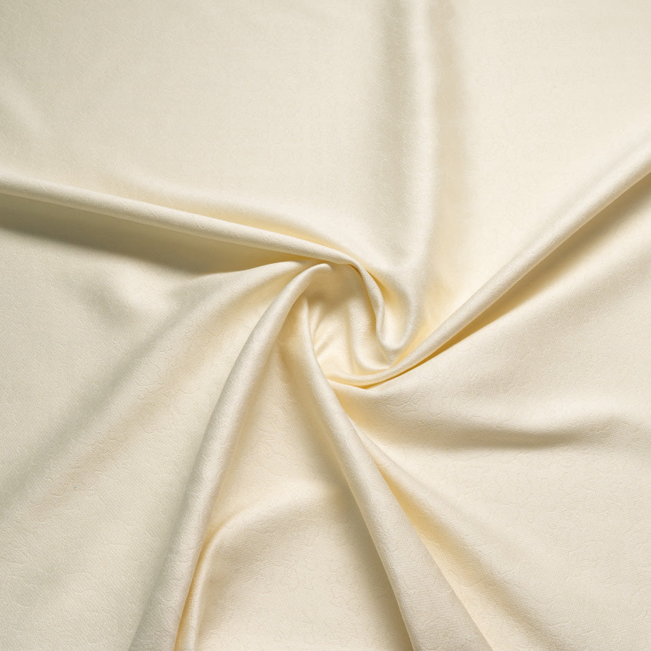 Floral Jacquard Vanilla Brocade