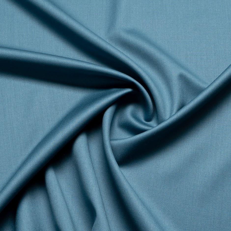 Teal Blue Super 150s Wool Suiting