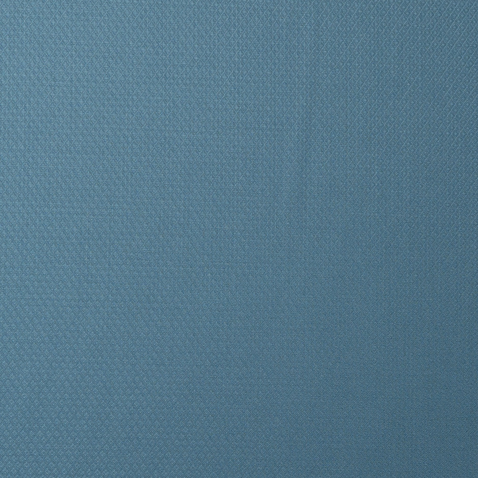 Teal Blue Super 150s Jacquard Wool Suiting