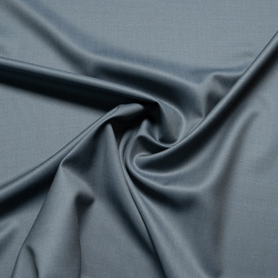 Sky Blue & Khaki Two-Tone Super 150s Wool Suiting