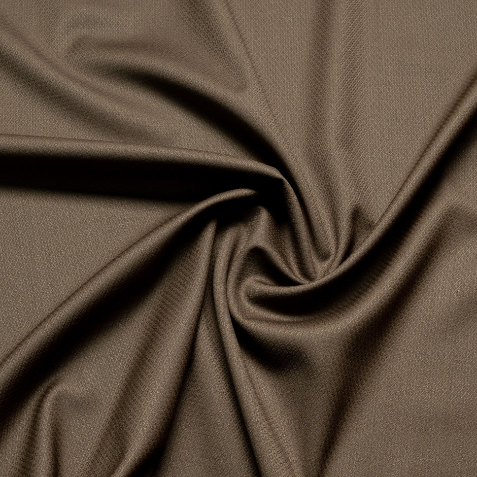 Army Green Super 150s Jacquard Wool Suiting