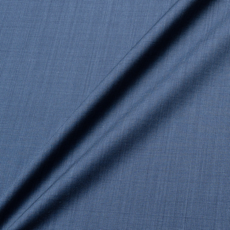 Blue Super 130s Pure Wool Suiting
