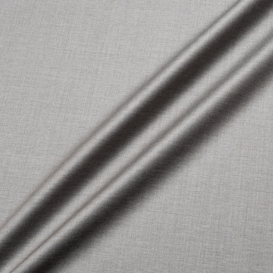 Plain Taupe Super 130s Pure Wool Suiting