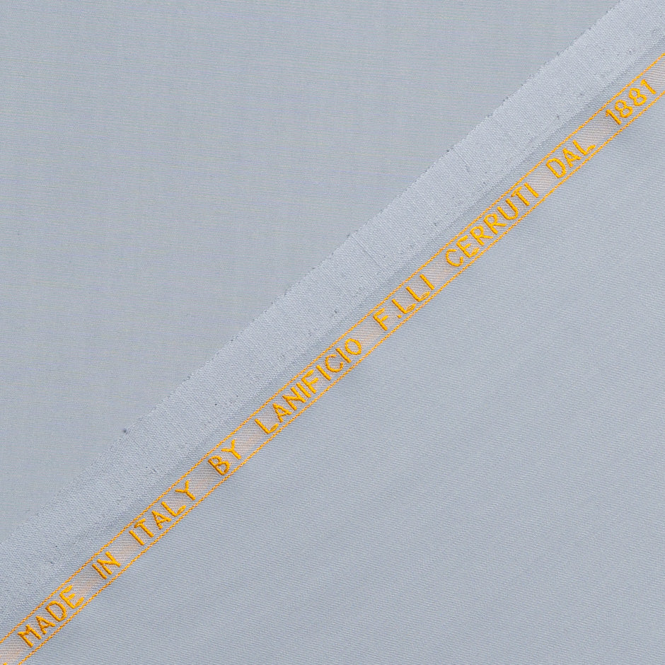 Cloud Grey Super 150s Wool Suiting