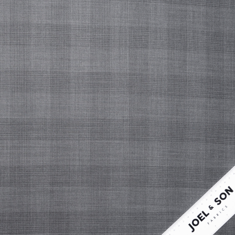 Grey Superfine Checkered Pure Wool 15 MilMil