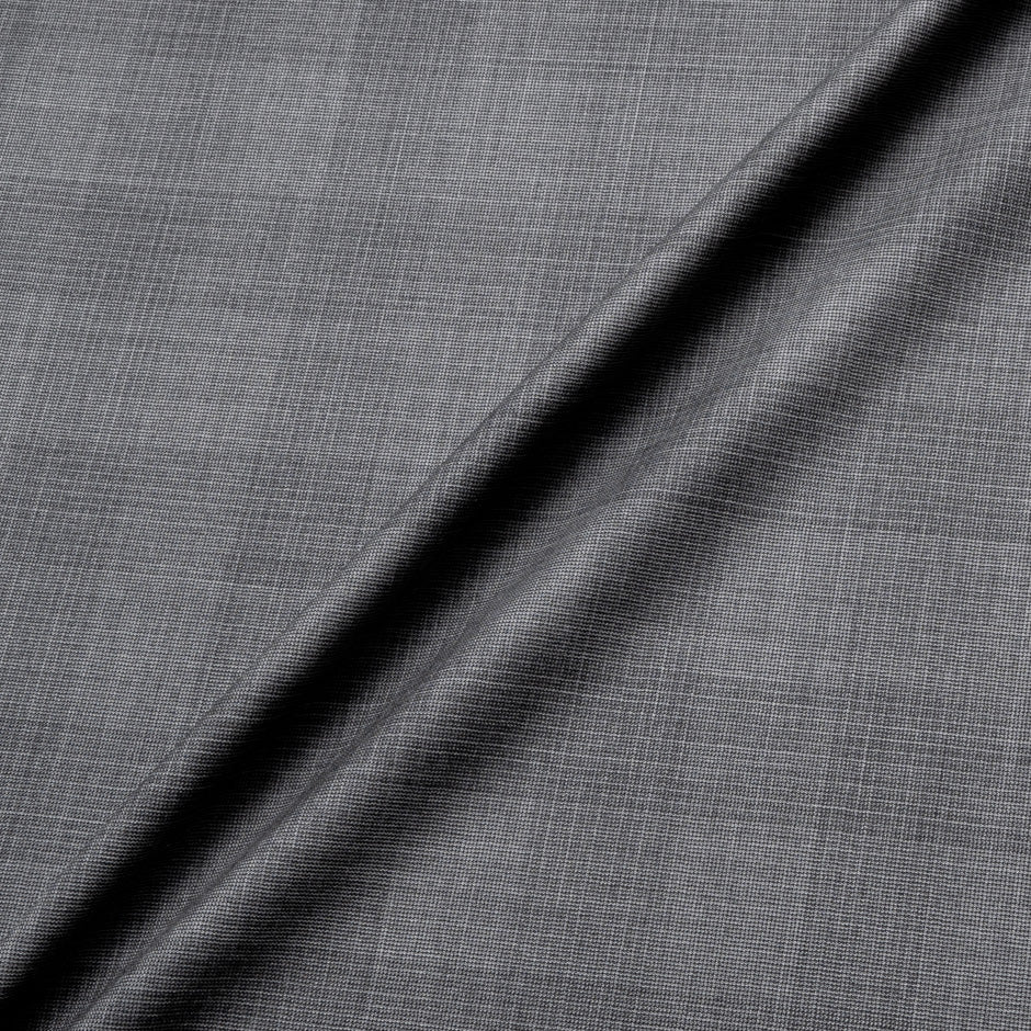 Grey Superfine Checkered Pure Wool 15 MilMil